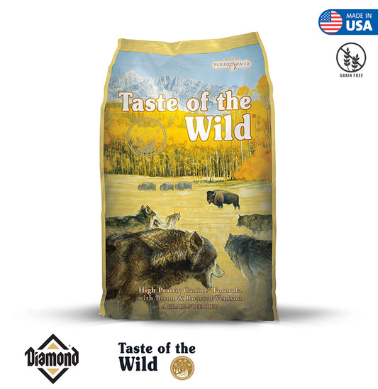 Taste Of The Wild High Prairie Canine Formula With Roasted Bison And Roasted Venison