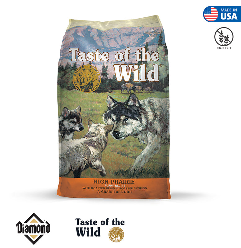 Taste Of The Wild High Prairie Puppy Formula With Roasted Bison And Roasted Venison