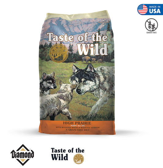 Taste Of The Wild High Prairie Puppy Formula With Roasted Bison And Roasted Venison