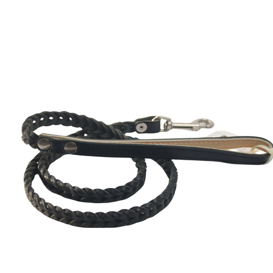 Double Braided Leather Leash