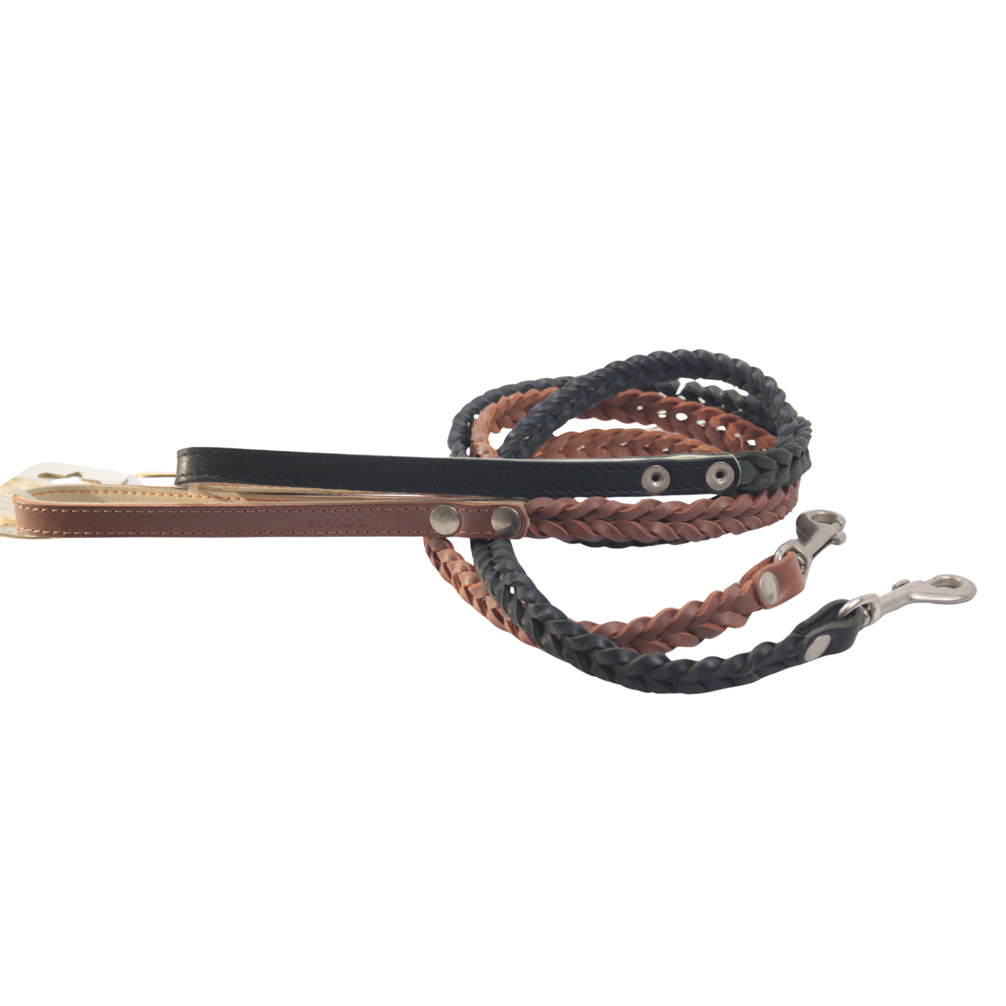 Double Braided Leather Leash